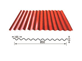850型壓型鋼板-弧形彩鋼板