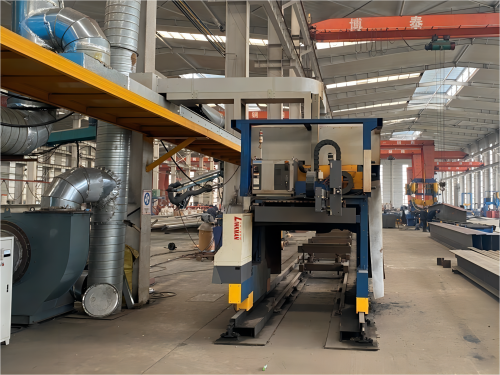 林克曼型鋼機(jī)器人切割生產(chǎn)